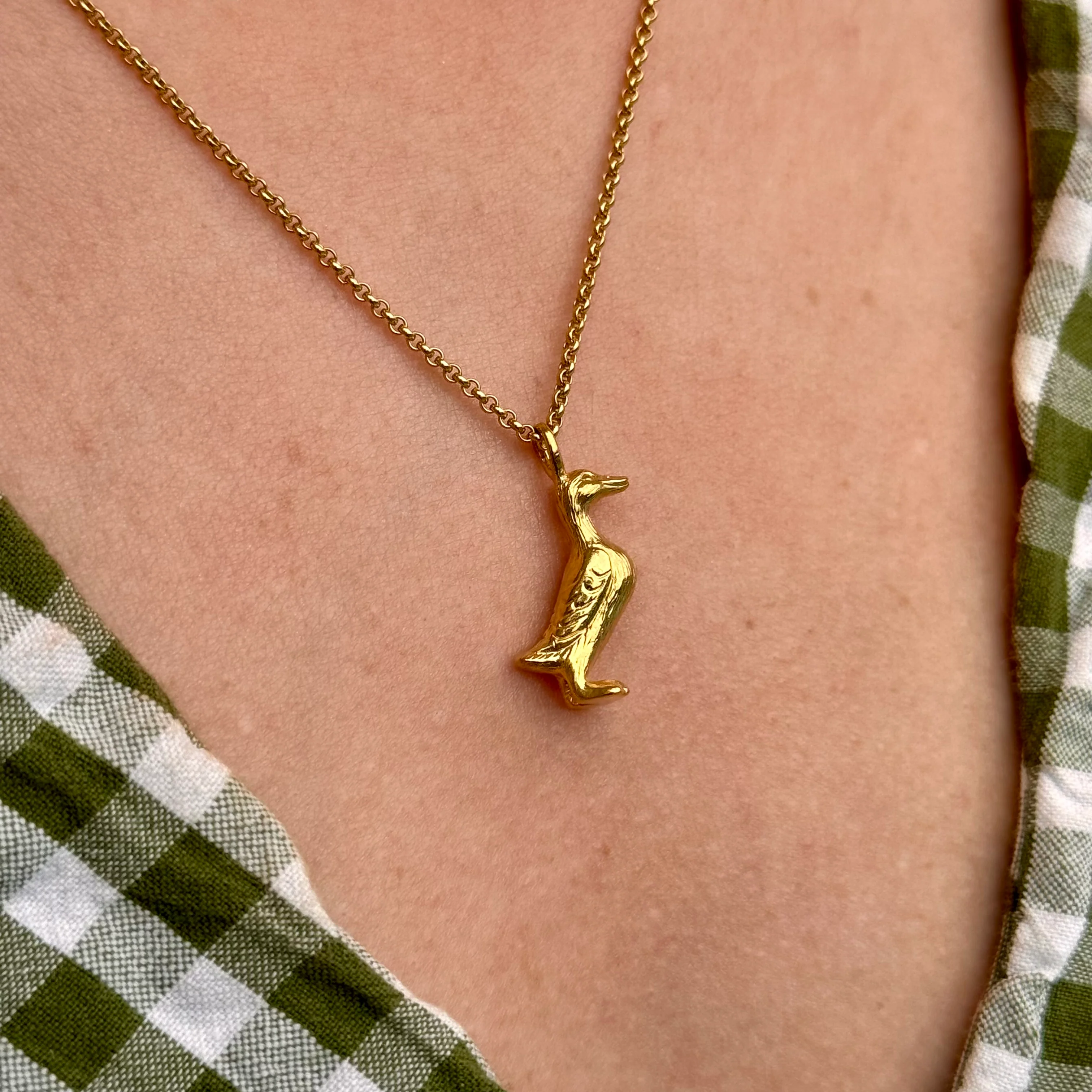 Duck Necklace (18ct Gold Plated) - Image 3