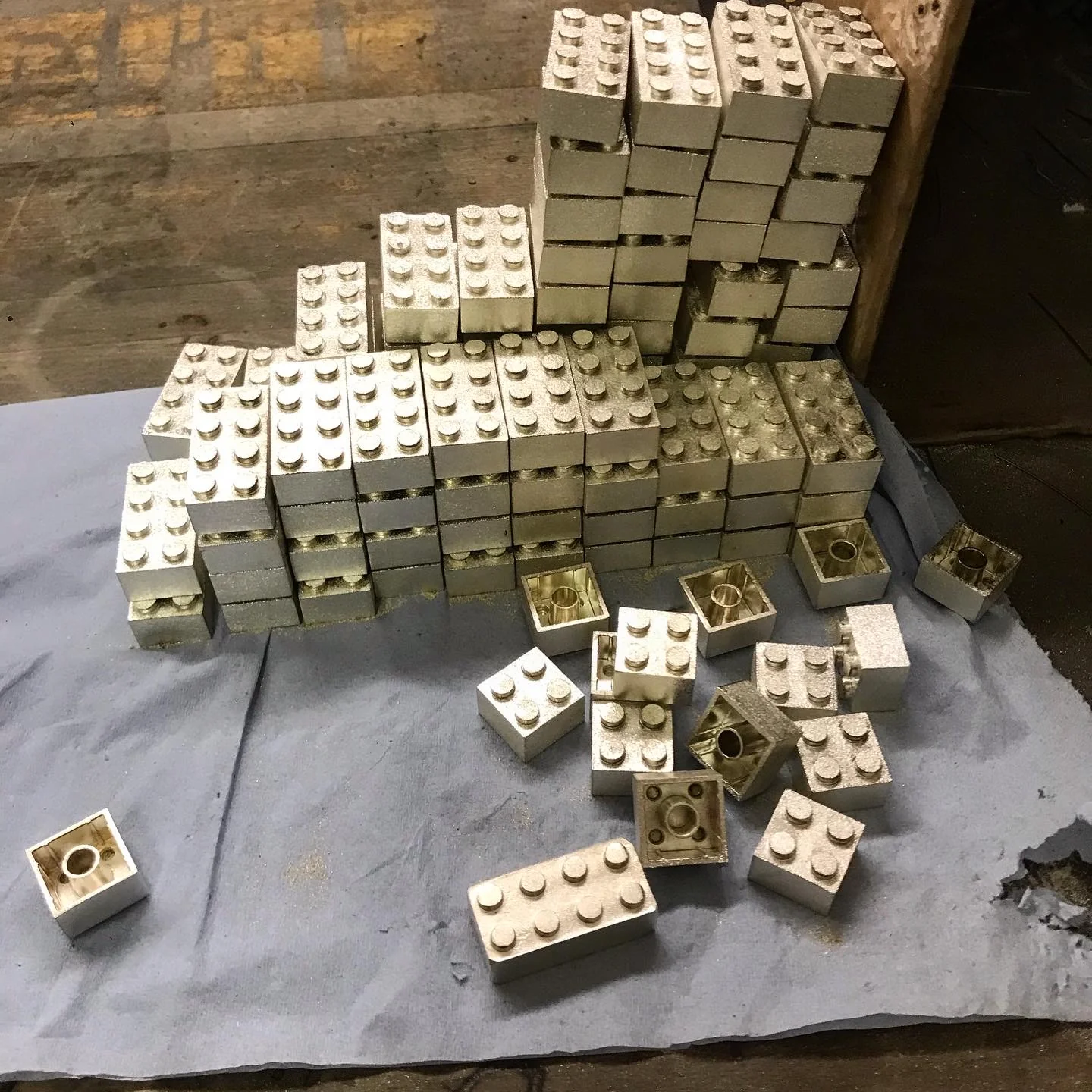 Sterling Silver Brick 2x2 - Image 5